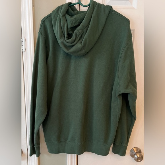 Nike Green Men's Hooded Sweatshirt - Picture 2 of 5